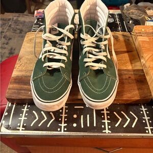 Vans Green High-Top Sneakers